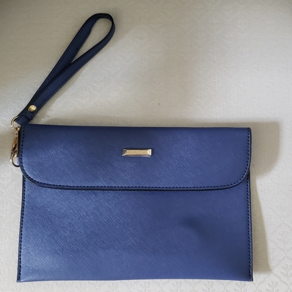 Elimpaul  Elegant Blue Wristlet Clutch - Picture 7 of 7